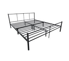 Cama doble Laos con somier metal 181x209