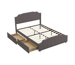 Cama con cajones