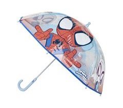 PARAGUAS MANUAL POE BURBUJA SPIDEY
