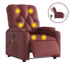 Sillón Reclinable De Masaje Eléctrico