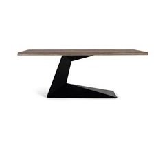 Mesa   arena en madera de acacia y metal