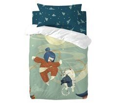 Juego de funda nórdica Mr Fox The warrior