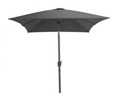 Parasol EIDER 245x200x300cm color gris oscuro