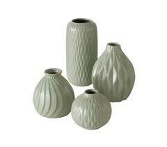 Jarrón decorativo ZALINA XL material ceramica
