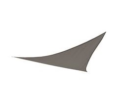Toldo vela de sombreo triangular Aktive Garden gris antracita