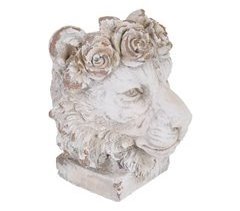 Macetero cabeza león magnesio