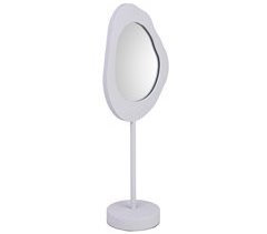 Espejo de mesa de metal