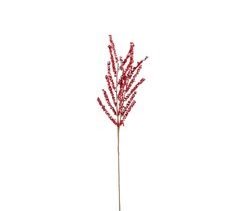 Planta artificial BERRYSPRAY rojo 80cm marca MICA DECORATIONS