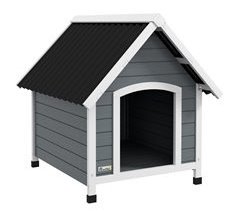 Caseta para Perros Madera de Abeto, Plástico PawHut