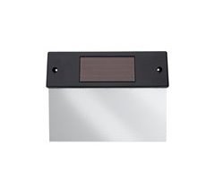 Luz led solar para el número de la casa marca GRUNDING 22cm