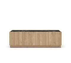 Mueble tv 160cm color roble DIONE