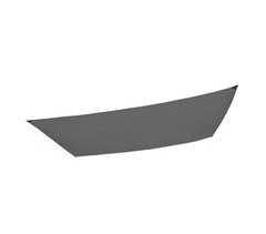 Toldo sombreo rectangular Aktive Garden gris antracita