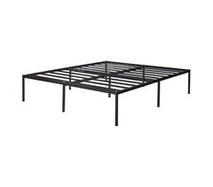 Cama de metal Vårdö con somier 205x185