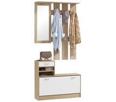 Mueble de Entrada Melamina de Madera HOMCOM