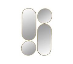 Set de 4 espejos de pared HANNA marca ECOANYA
