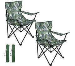 2 Sillas Plegables para exterior de Camping