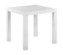 Beliani Mesa de jardín FOSSANO 80x80