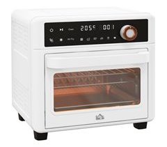 Horno Eléctrico Metal, Vidrio Templado HOMCOM, hogar - cocina