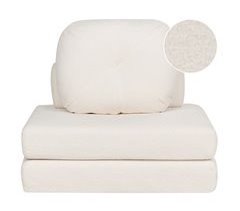 Beliani Sofá cama Bouclé OLDEN