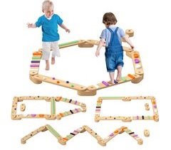 Viga de Equilibrio Tablero Multicapa de Madera de Pino AIYAPLAY