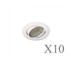 Pack 10 Basic redondo Aluminio