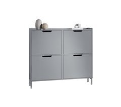 Zapatero Estrecho con 4 Solapas FSR100-HG SoBuy 100