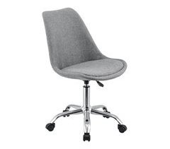 Silla Giratoria de Oficina Atherton con  5 ruedas tapizado