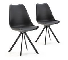 Set de 2 sillas Comedor Cross