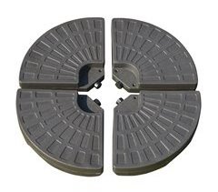 Base de Peso para Sombrilla HDPE Outsunny 100x100
