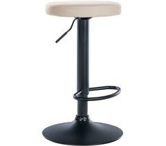 Taburete de bar Ponte redondo en polipiel