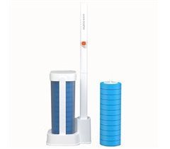 Sistema de limpieza de inodoros desechable con recambio