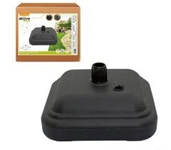 Pie de plástico para sombrilla 12 kg Aktive Garden