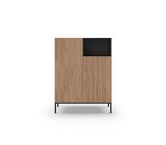 Mueble auxiliar alto CAILIN 2 puertas 1 hueco