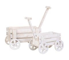 Carro soporte macetero set de 2 piezas