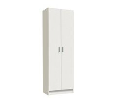 Armario multiusos 2 puertas efecto madera