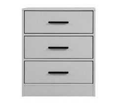 Mesita de noche NELS 3 cajones