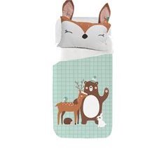 Juego de funda nórdica Infantil Ciervo