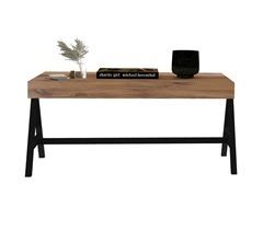 Mesa auxiliar 100% Tablero de aglomerado rechapado en melamina