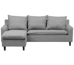Beliani Sofá esquinero Poliéster ELVENES