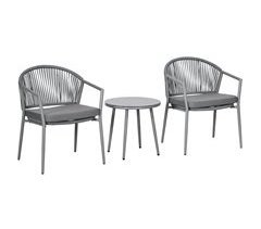Conjunto de Jardín Acero, PE Outsunny