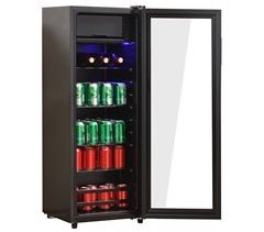 Frigorífico mini de acero inoxidable