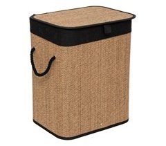 Cesta de ropa rectangular