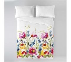 ICEHOME - Funda Nórdica Estampada 2/ 3 Piezas - GARDEN