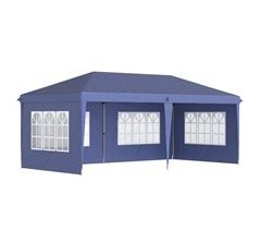 Carpa Plegable Acero, Tela Oxford Outsunny