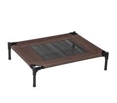 Cama Elevada para Perros Acero, Tela Oxford PawHut