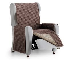 Vipalia Funda Cubresofa Acolchado Circulos. 1 Plaza / Relax