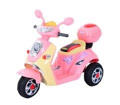 Moto Eléctrica Infantil Metal, PP HOMCOM