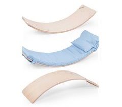 Tabla de equilibrio + cojines para niños a partir de 6 meses
