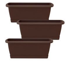 3x Jardinera Respana con soporte