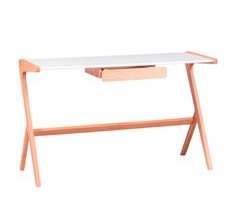 Mesa de escritorio minimalista con cajón central - Seattle 120x47